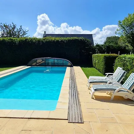 بيت للعطل Avec Piscine Et Bain Nordique Proche Des Plages Du Debarquement *